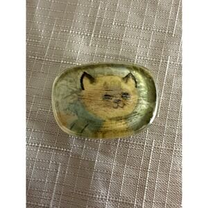 Vintage‎ Homemade Cat Pin